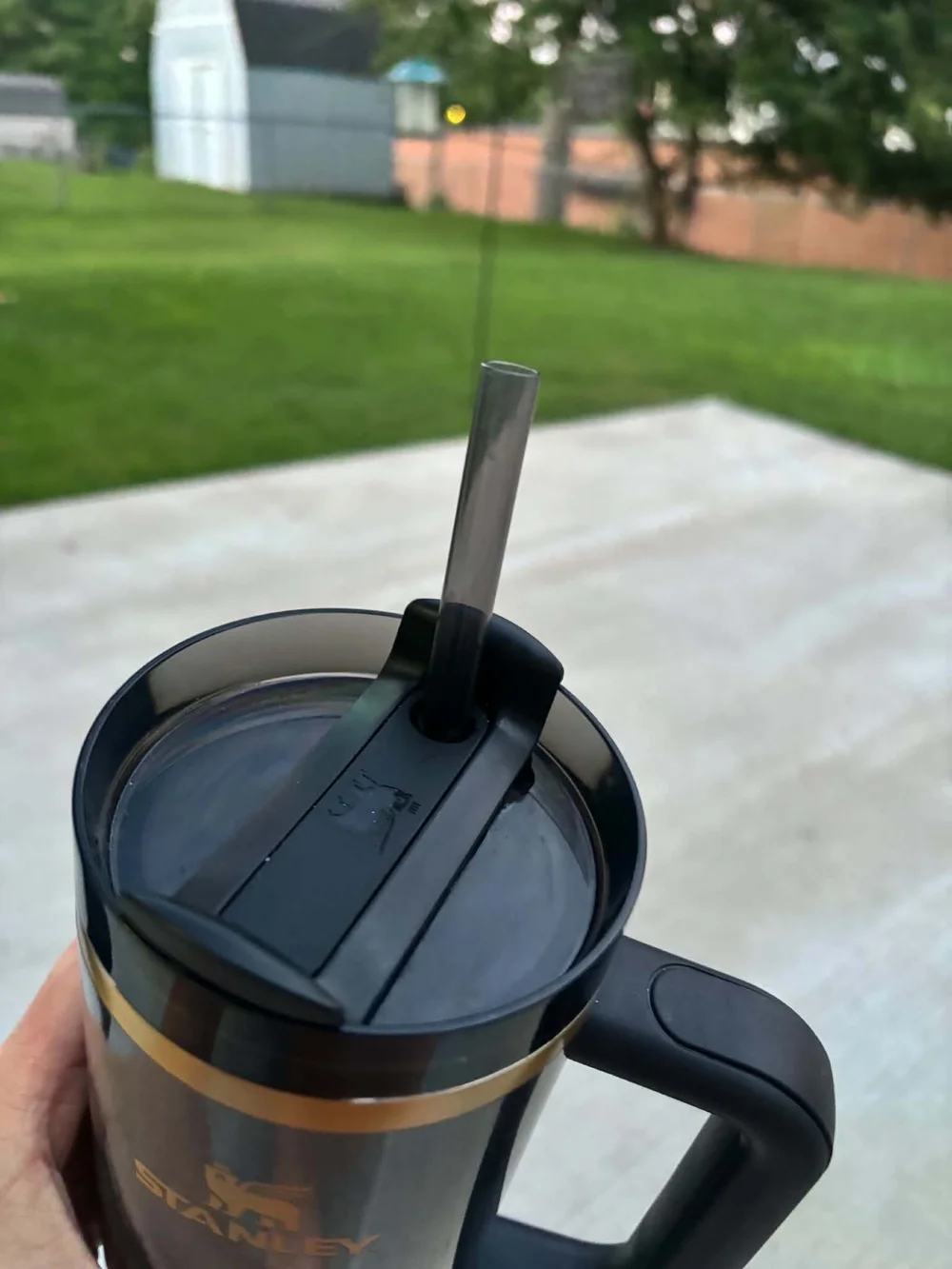 Stanley Multicolor Holographic Travel Tumbler with Black Handle - Picture 3 of 3